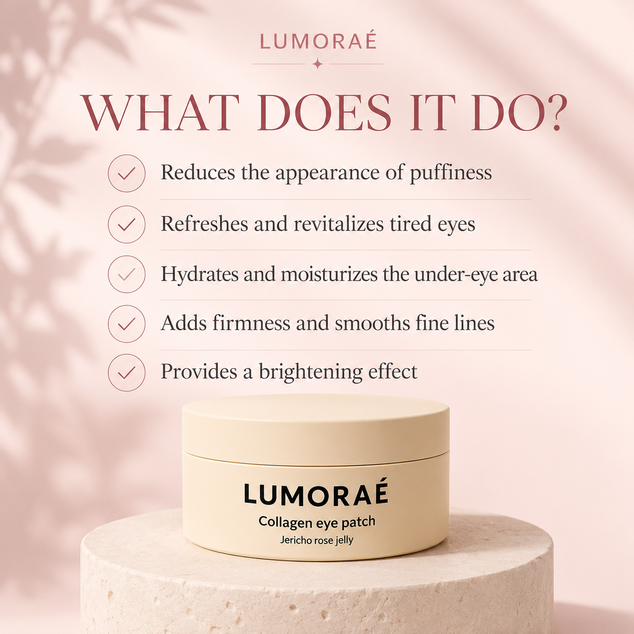 Lumoraé Collagen Eye Patches