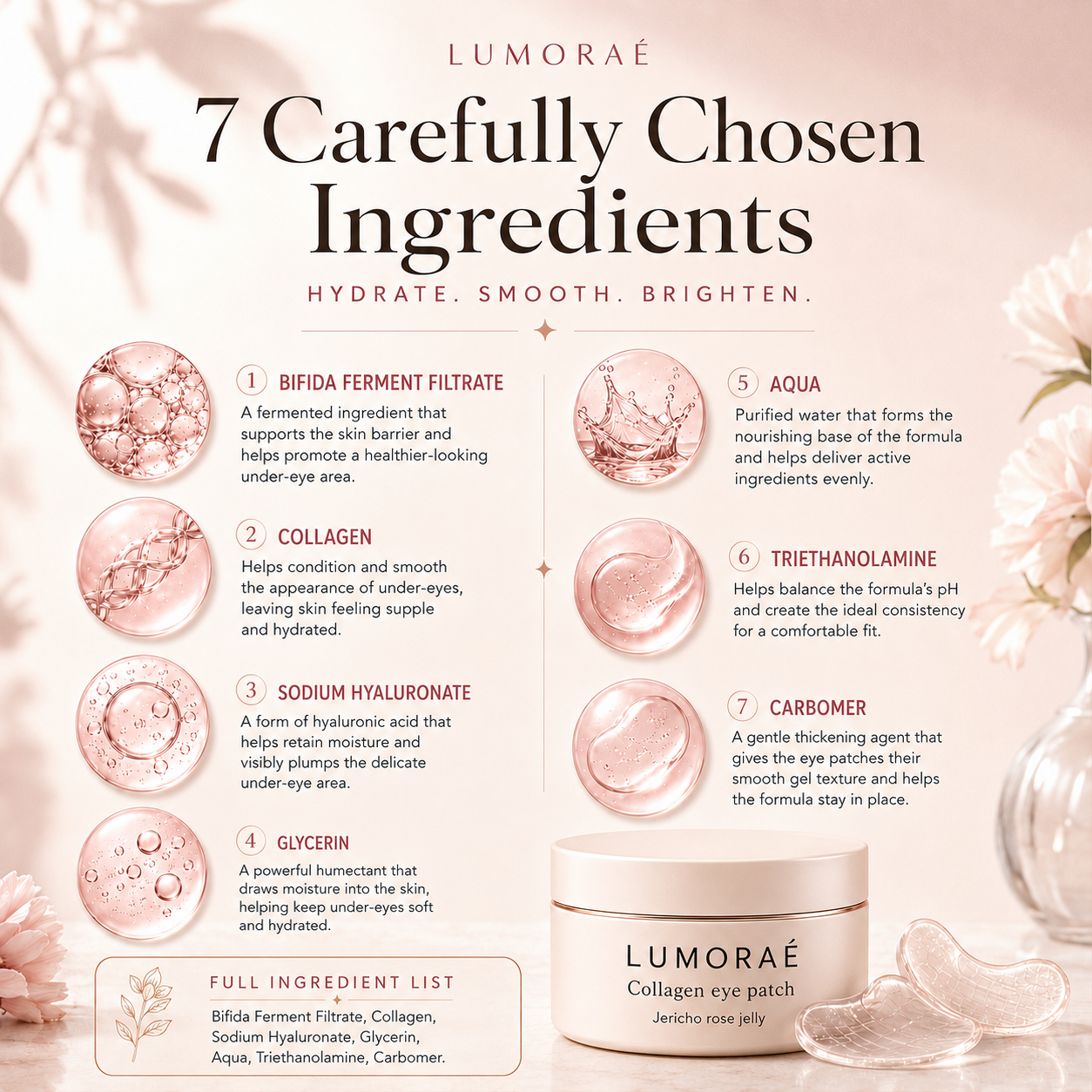 Lumoraé Collagen Eye Patches